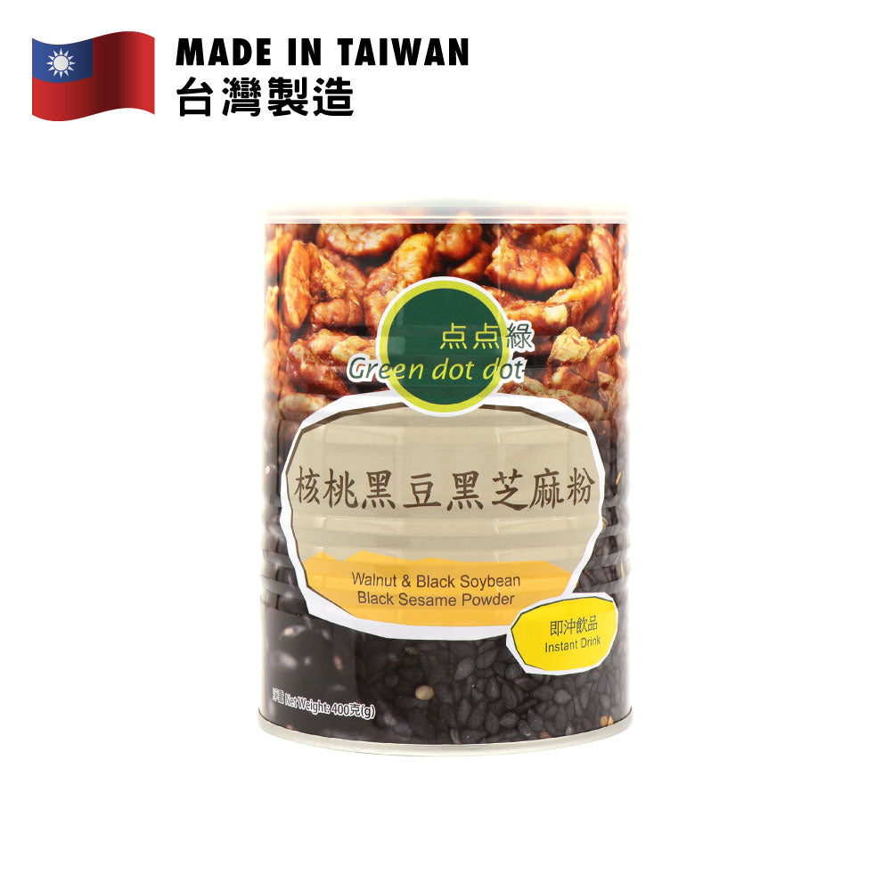 Green Dot Dot Walnut & Black Soybean Black Sesame Powder 400g