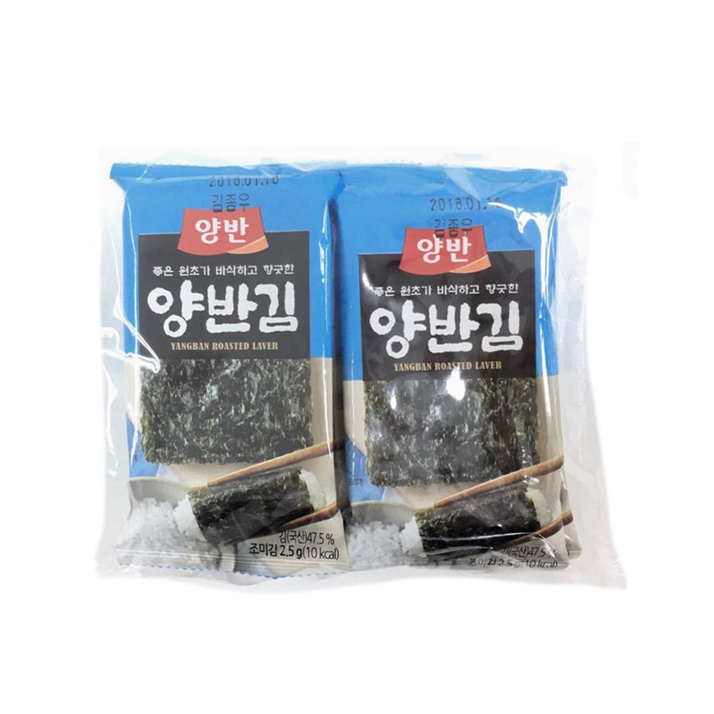 Dongwon Yangban Roasted Laver 2.5g x 8