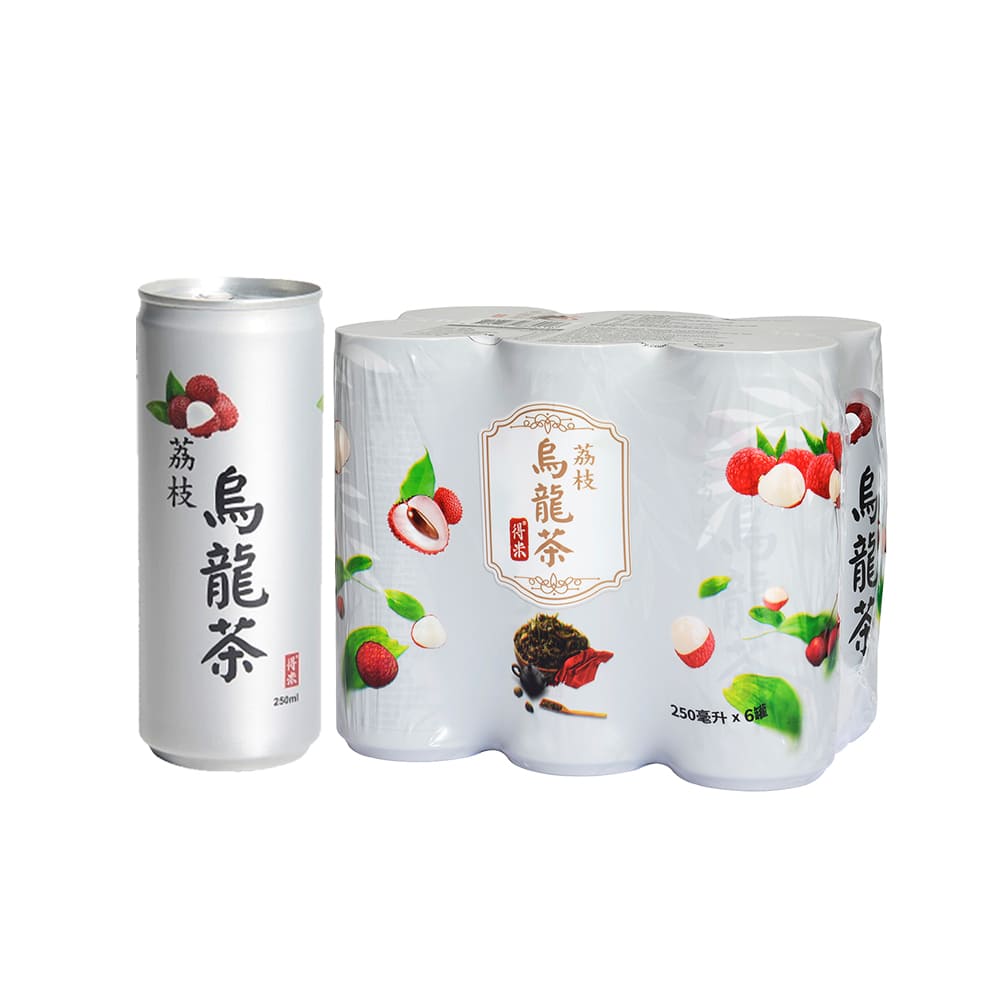 得米 台灣荔枝烏龍茶250毫升(6罐裝)