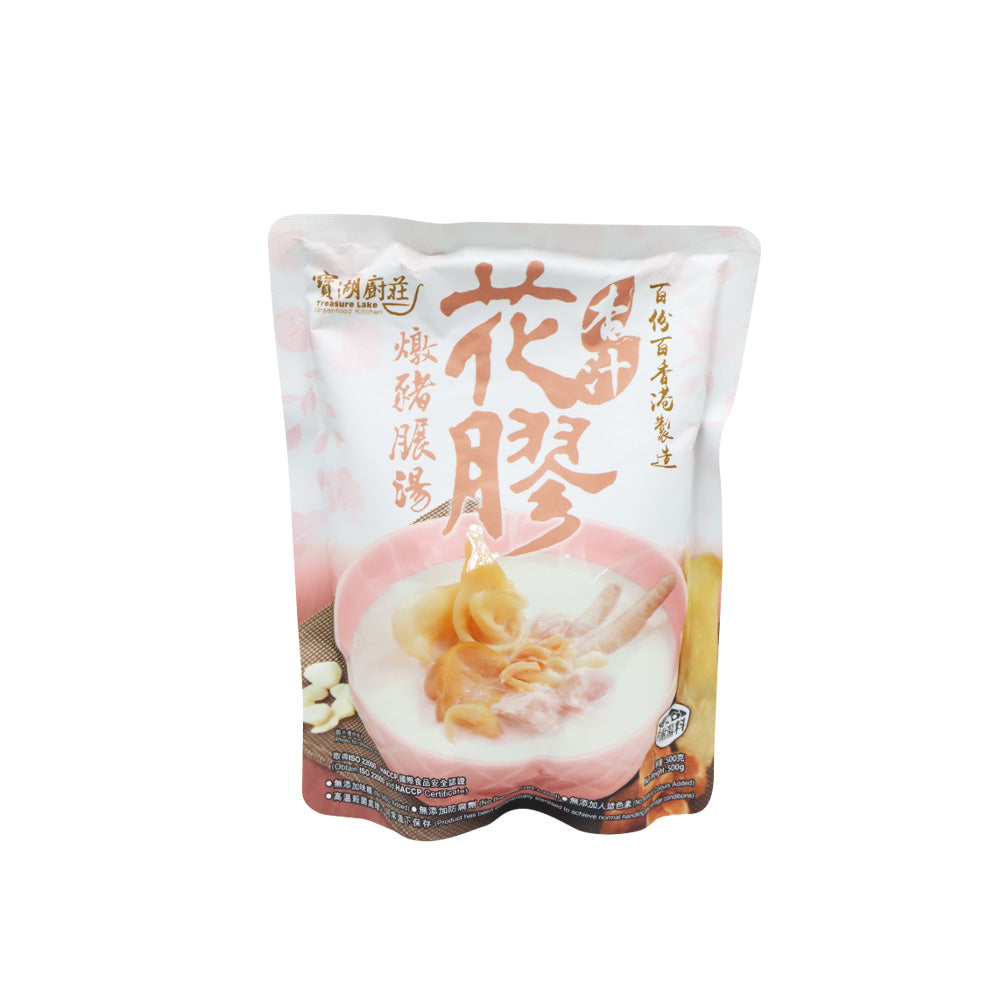 寶湖廚莊 杏汁花膠燉豬展湯 500克