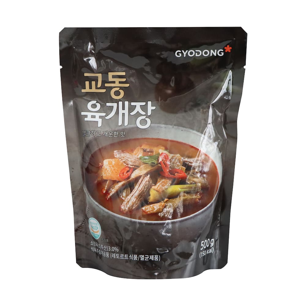 Gyodong Instant Spicy Beef Soup 500g