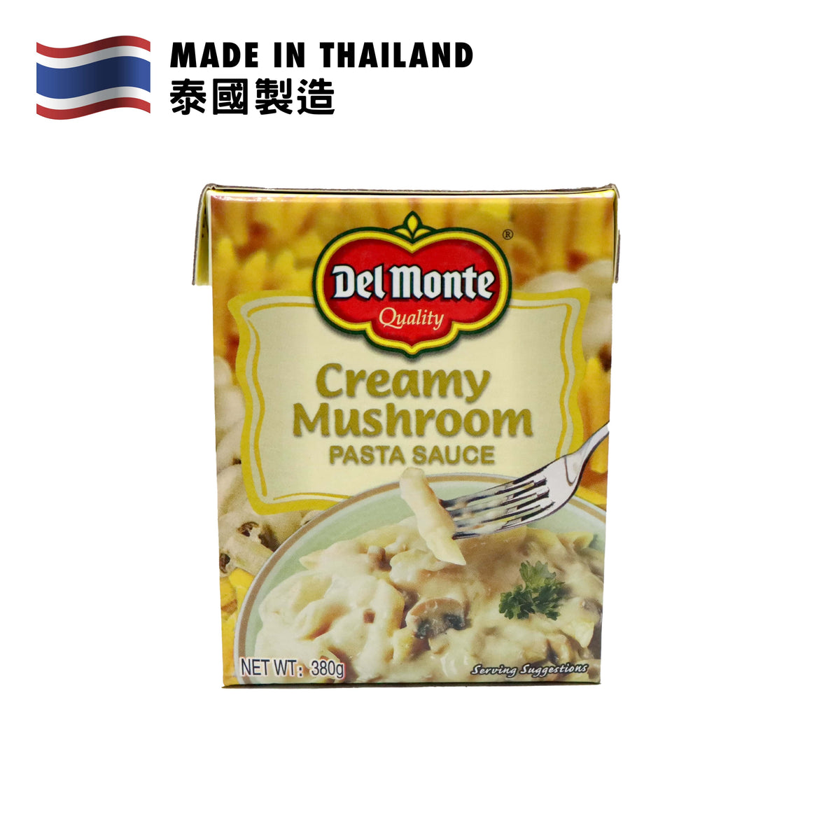 Del Monte Tetra Pack Creamy Mushroom Pasta Sauce 380g