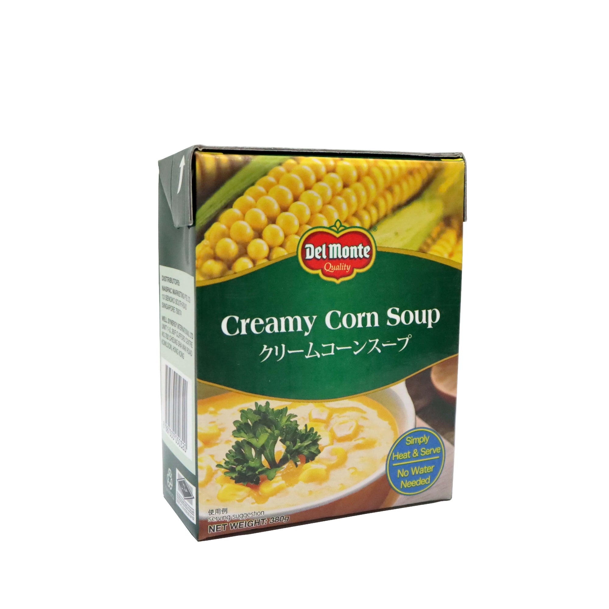 Del Monte Tetra Pack Creamy Corn Soup 380g