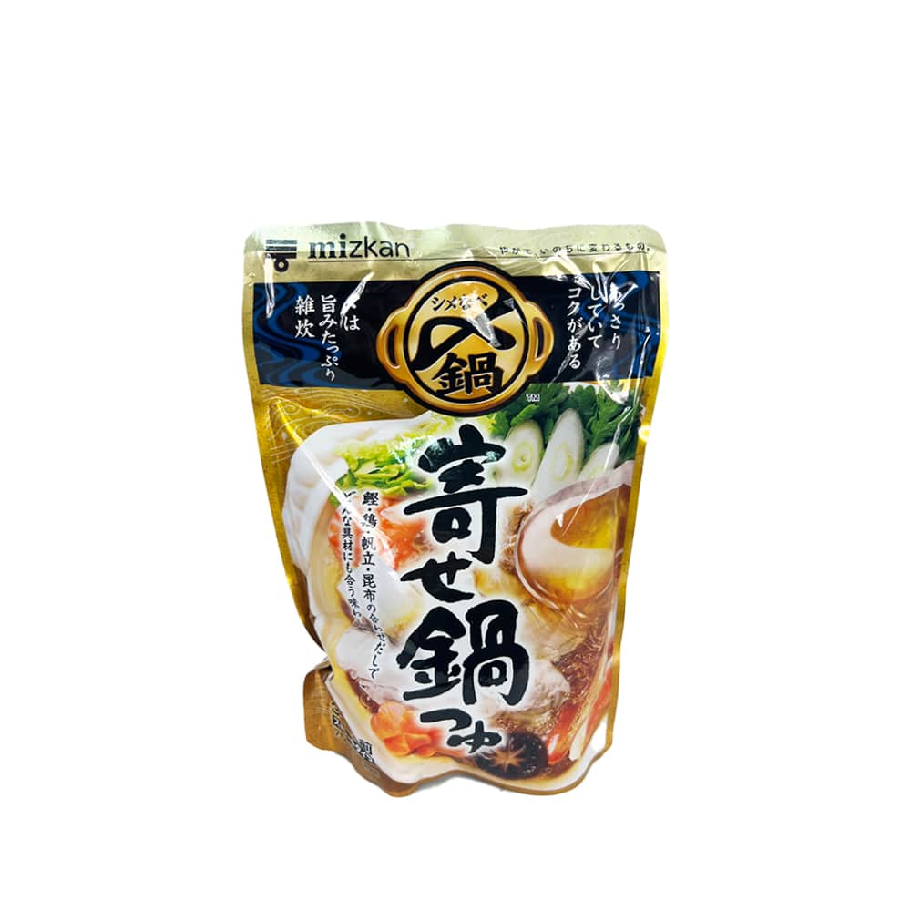 MIZKAN 海陸鍋火鍋湯底(昆布鏗魚帶子雞骨味) 750毫升