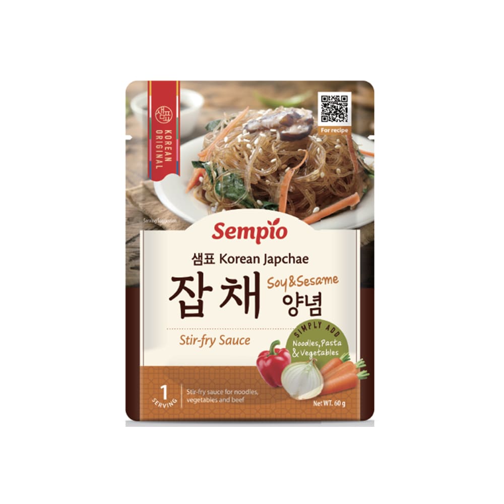 Sempio Korean Japchae Soy &amp; Sesame Stir Fry Sauce 60g