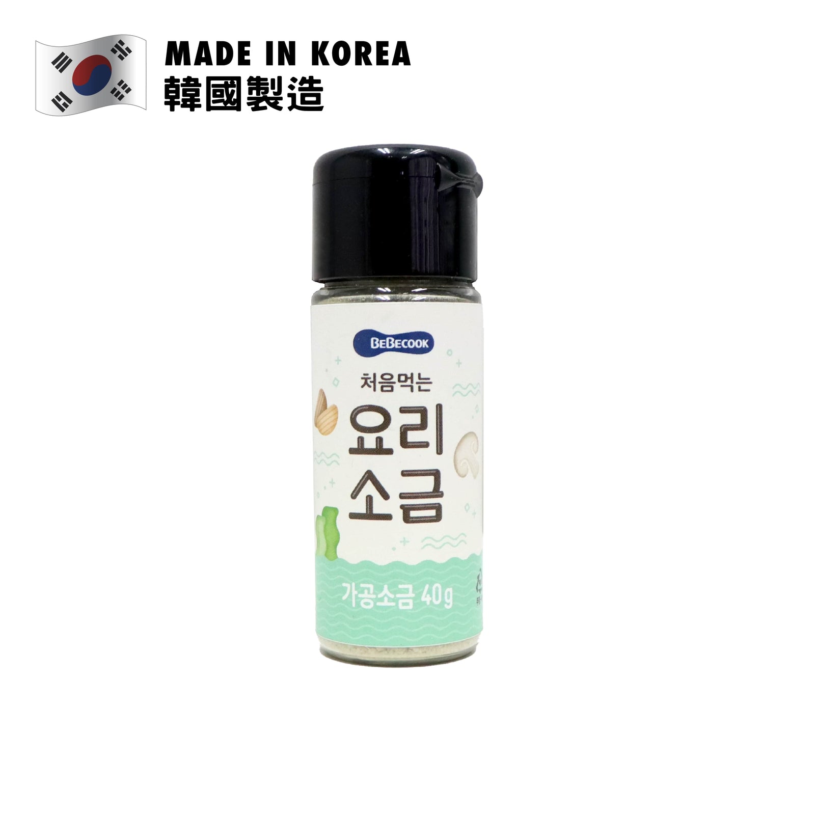 Bebecook 嬰兒低鈉調味海鹽 40克