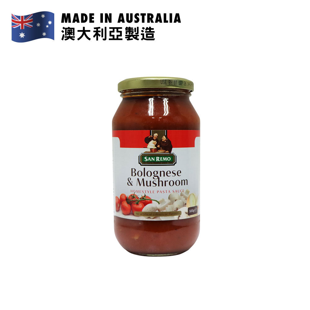San Remo Bolognese and Mushroom Pasta Sauce 500g