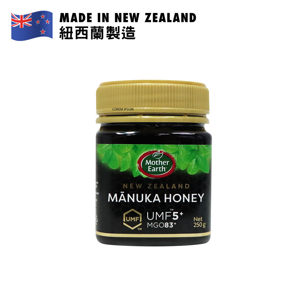 媽媽農場 紐西蘭麥蘆卡蜂蜜UMF™ 5+ 250克