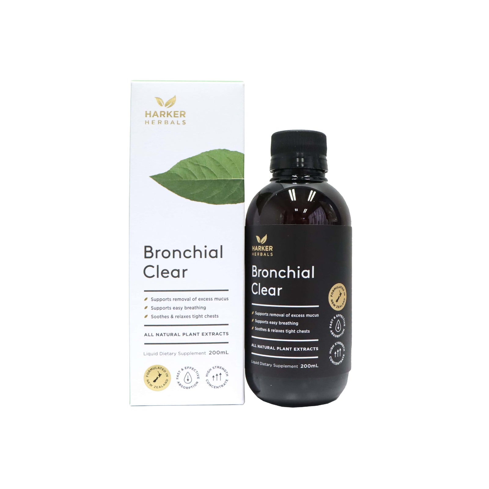 Harker Herbal 支氣管暢通膳食補充飲 200毫升