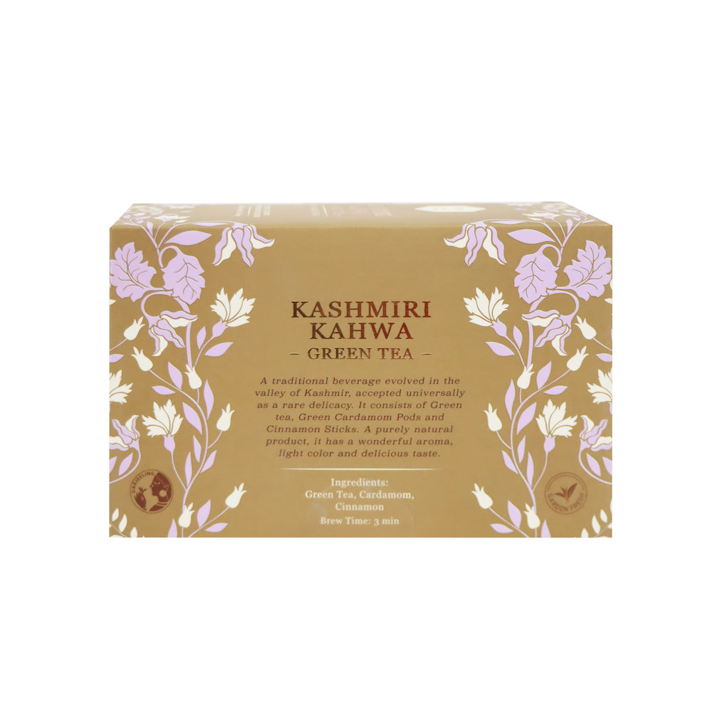 Mittal Teas Kashmiri Kahwa Green Tea (20 Eco-Friendly Bags)