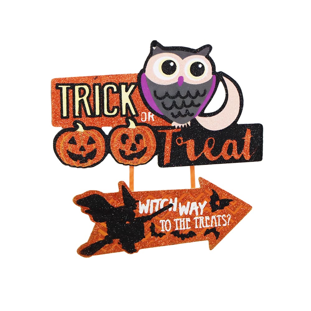 萬聖節 Trick or Treat 路牌