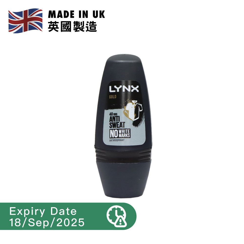 [BB] Lynx Anti-Sweat Roll On 50ml (Gold)