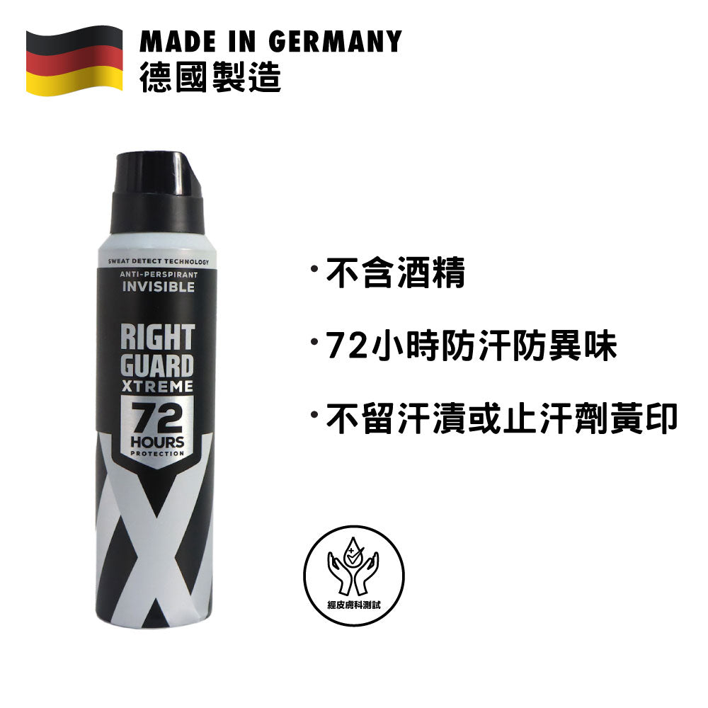 Right Guard Xtreme 無汗印男士止汗香體劑 150毫升