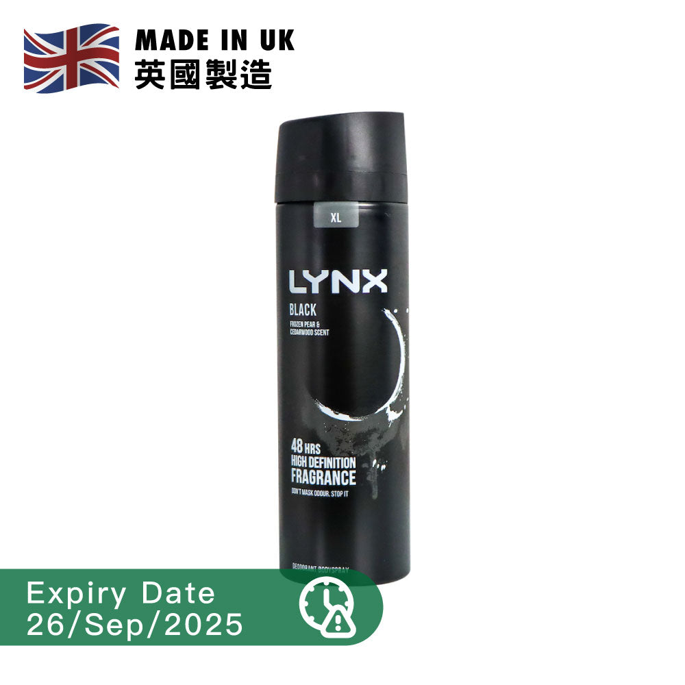 [BB] Lynx Deodorant Body Spray 200ml (Black)