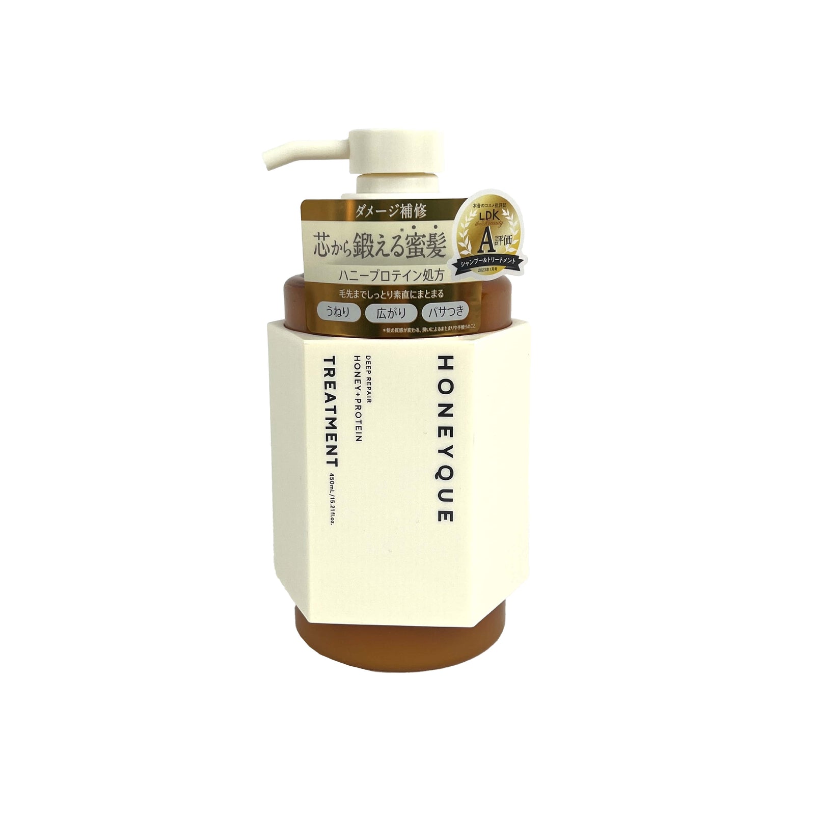 HONEYQUE 蜂蜜蛋白全效修護護髮素 450毫升