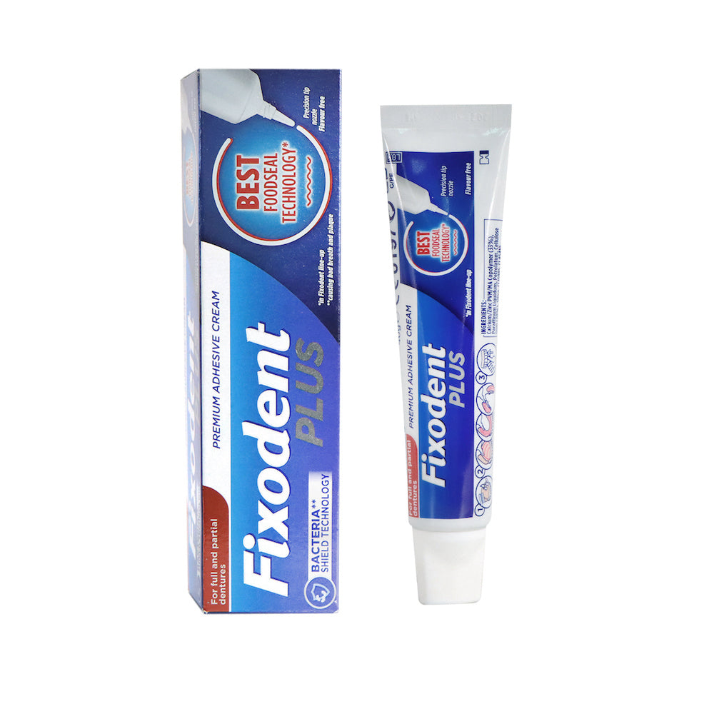 [P&G] Fixodent Plus Denture Adhesive Cream 40g (Flavour Free)