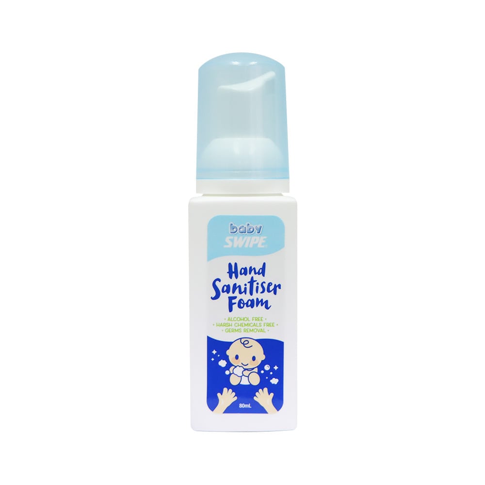 babySWIPE Baby Hand Sanitizer Foam 80ml