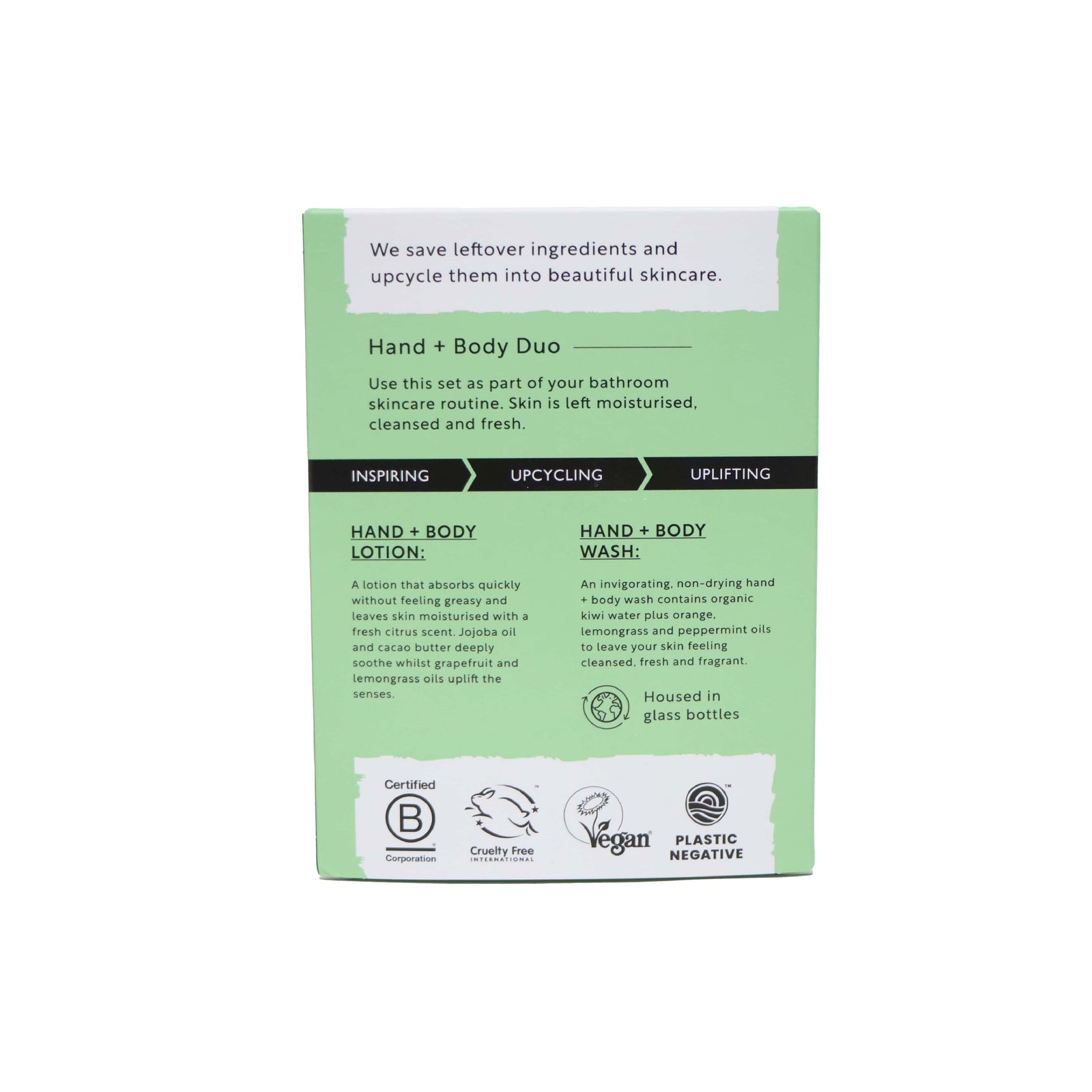 UpCircle Beauty 手部 + 身體護理組合 (2 x 250毫升)