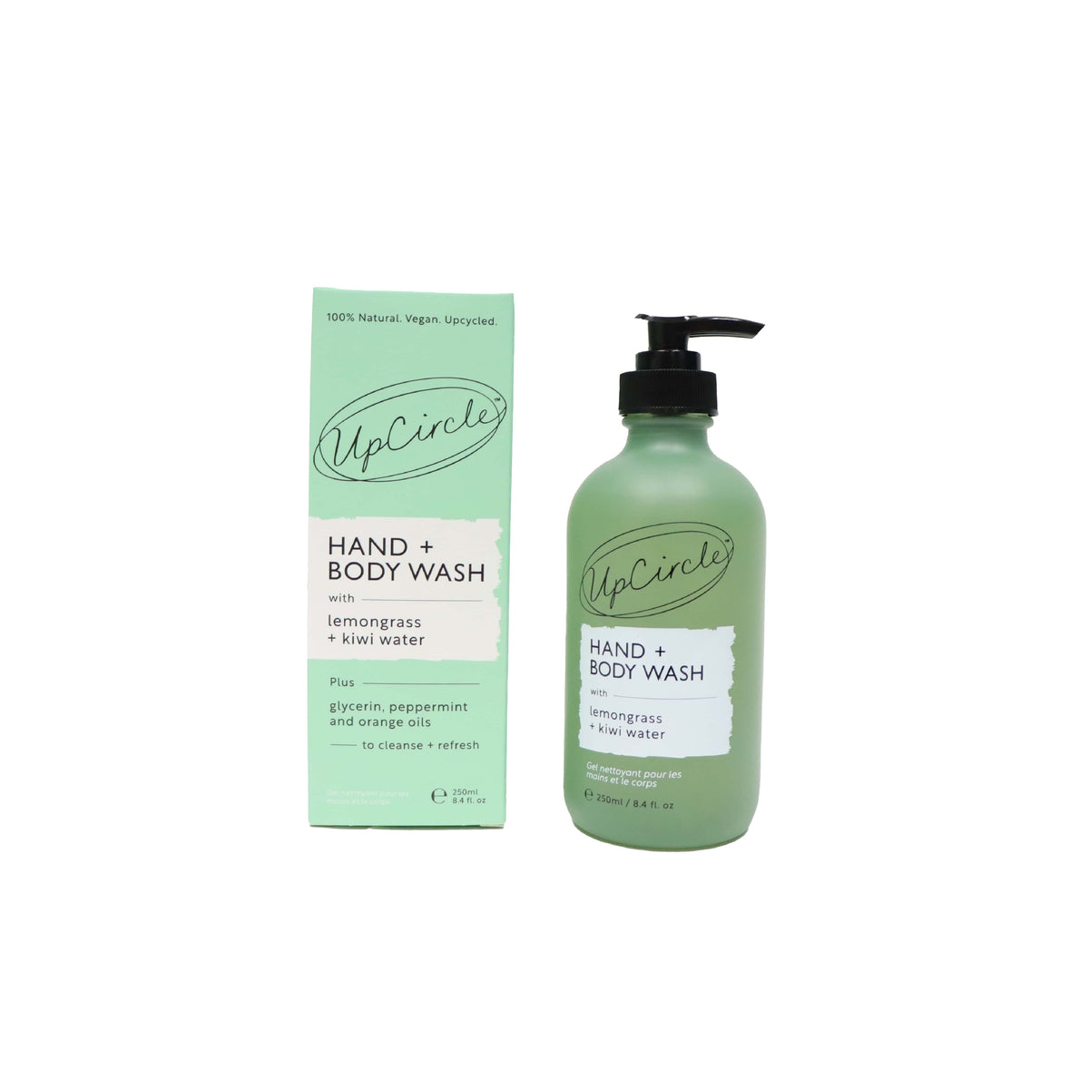UpCircle Beauty 手部 + 身體護理組合 (2 x 250毫升)