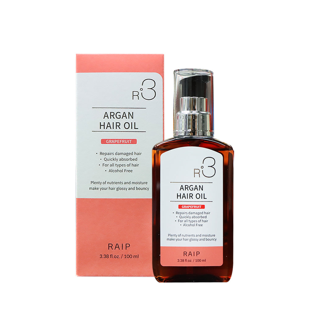 RAIP LAB R3 摩洛哥堅果髮尾油 (活力西柚香) 100毫升