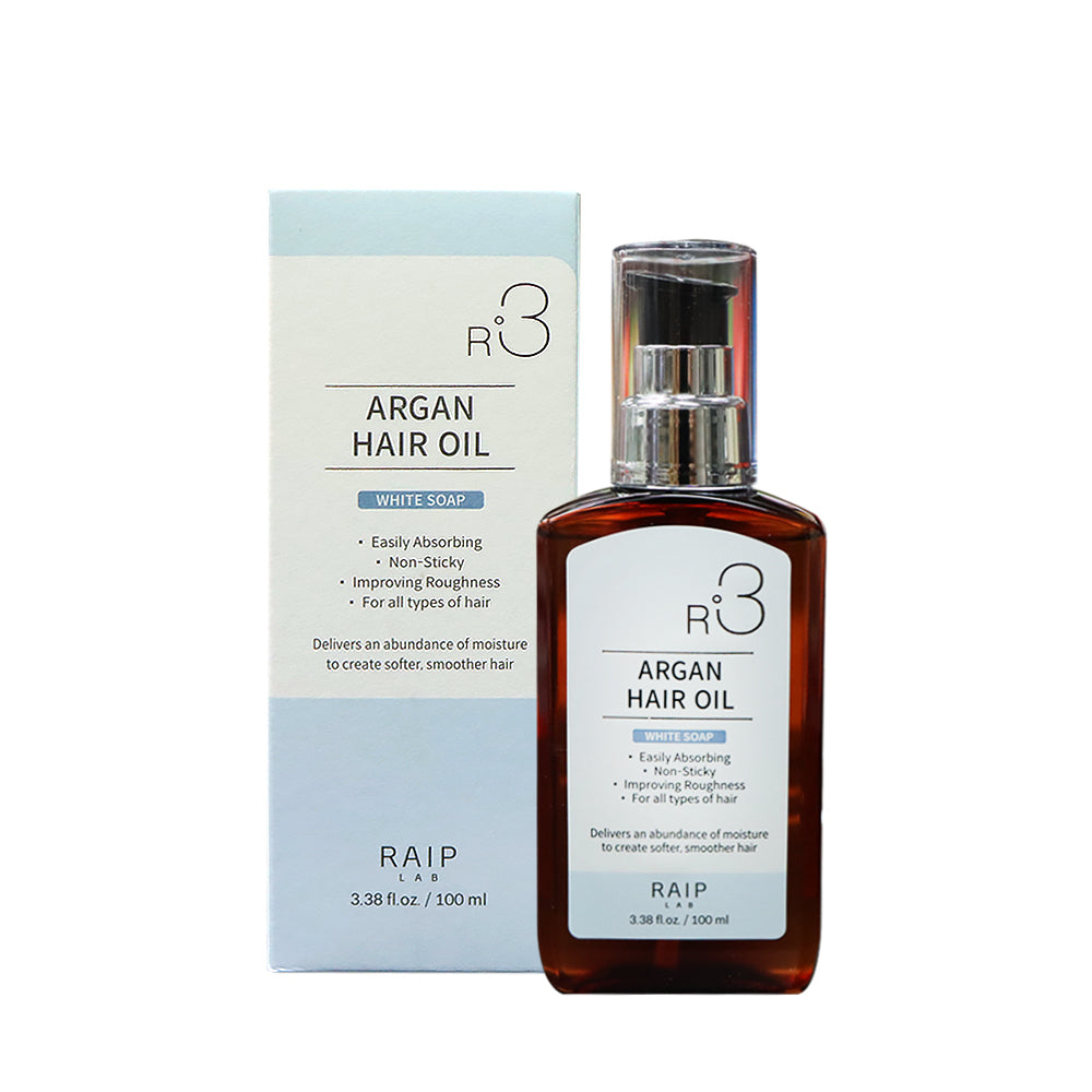 RAIP LAB R3 摩洛哥堅果髮尾油 (純淨皂香) 100毫升