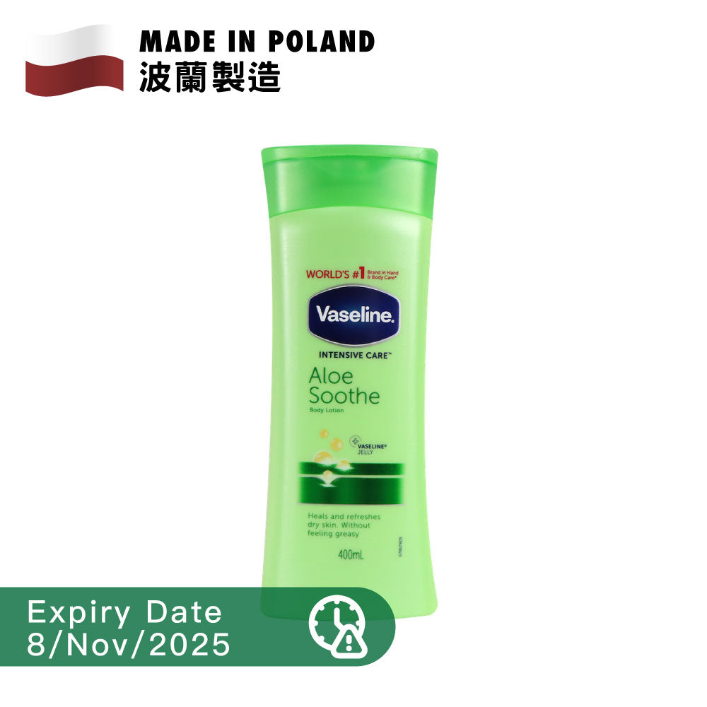 Vaseline Intensive Care Aloe Soothe 400ml