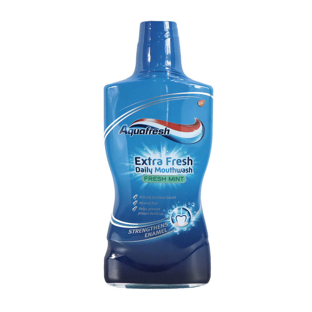 [GSK] Aquafresh Extra Fresh Mouthwash 500ml