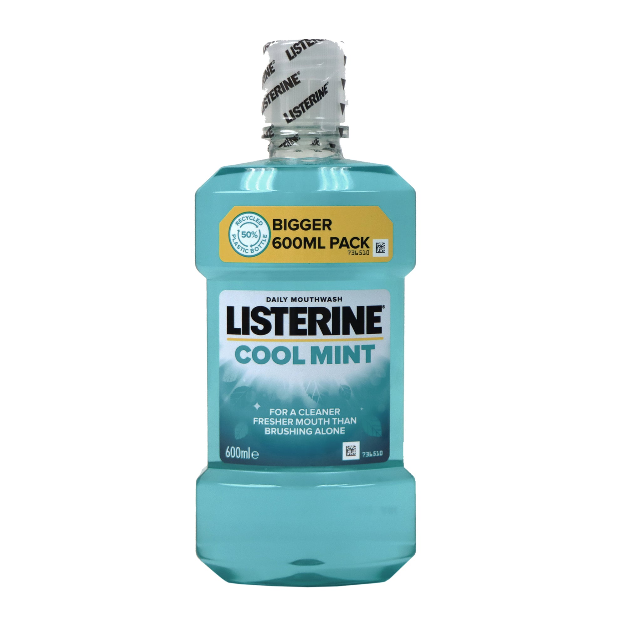 Listerine Cool Mint Mouthwash 600ml