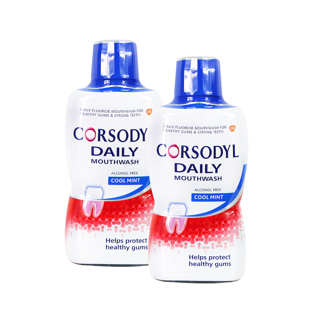 [GSK] Corsodyl 冰涼護齦漱口水 500ml x 2