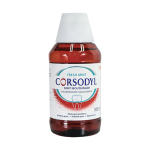[GSK] Corsodyl 薄荷味漱口水 300毫升 (舒緩牙齦炎配方)