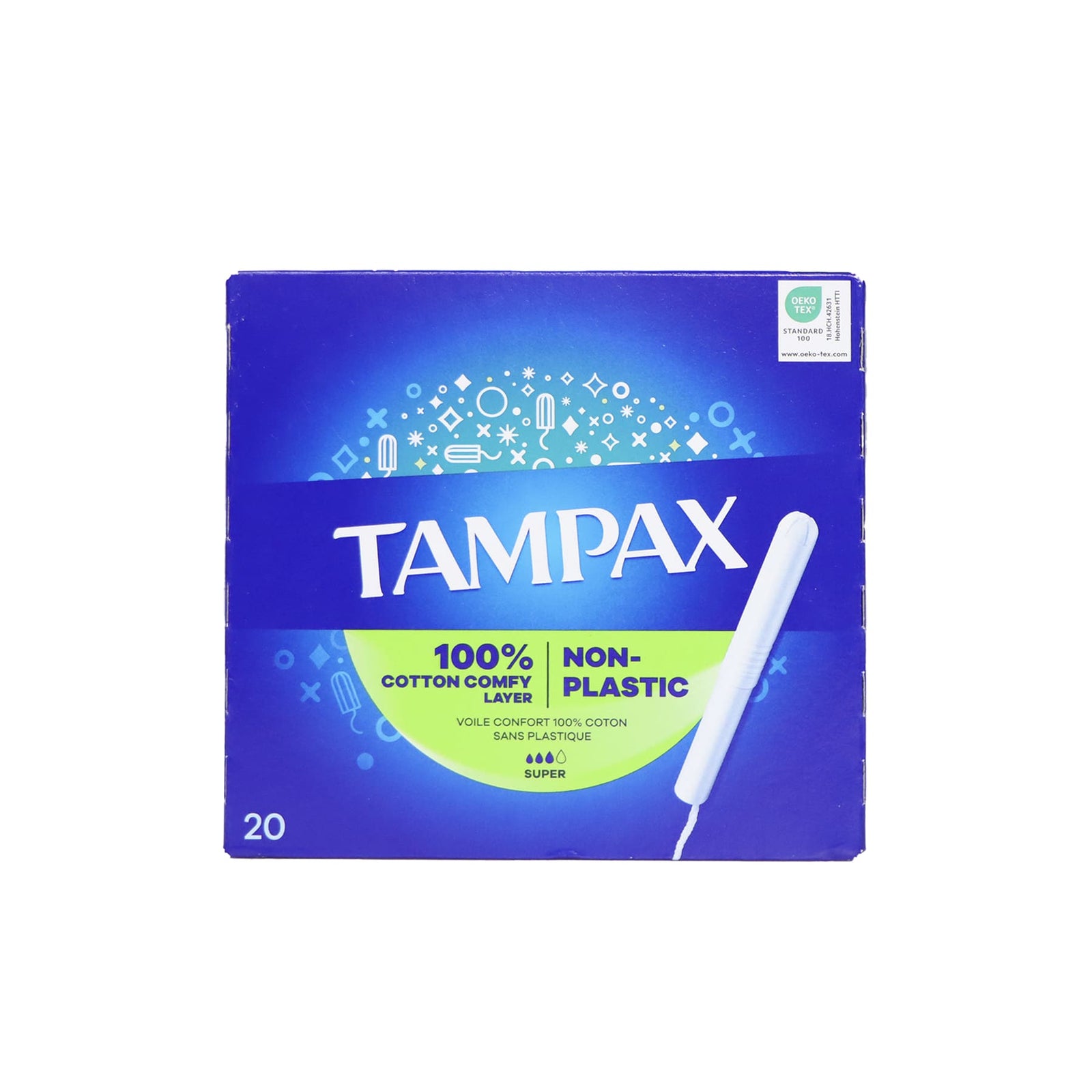 Tampax 衛生棉條連導入管 20條裝 (多流量)