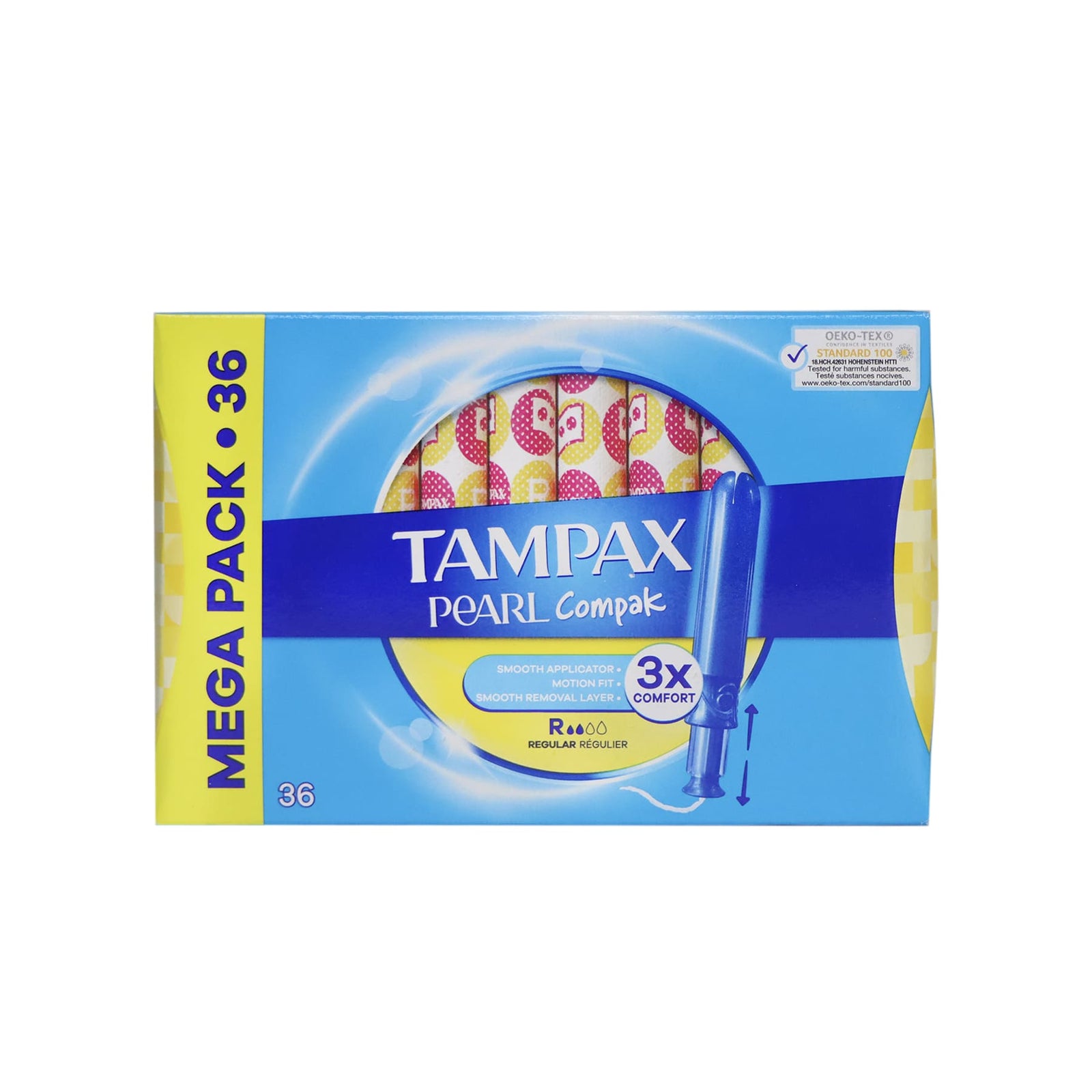 Tampax Pearl衛生棉條連導入管 36條裝 (正常流量)