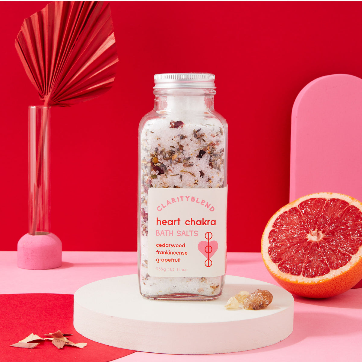 Clarity Blend Heart Chakra Bath Salts 335g