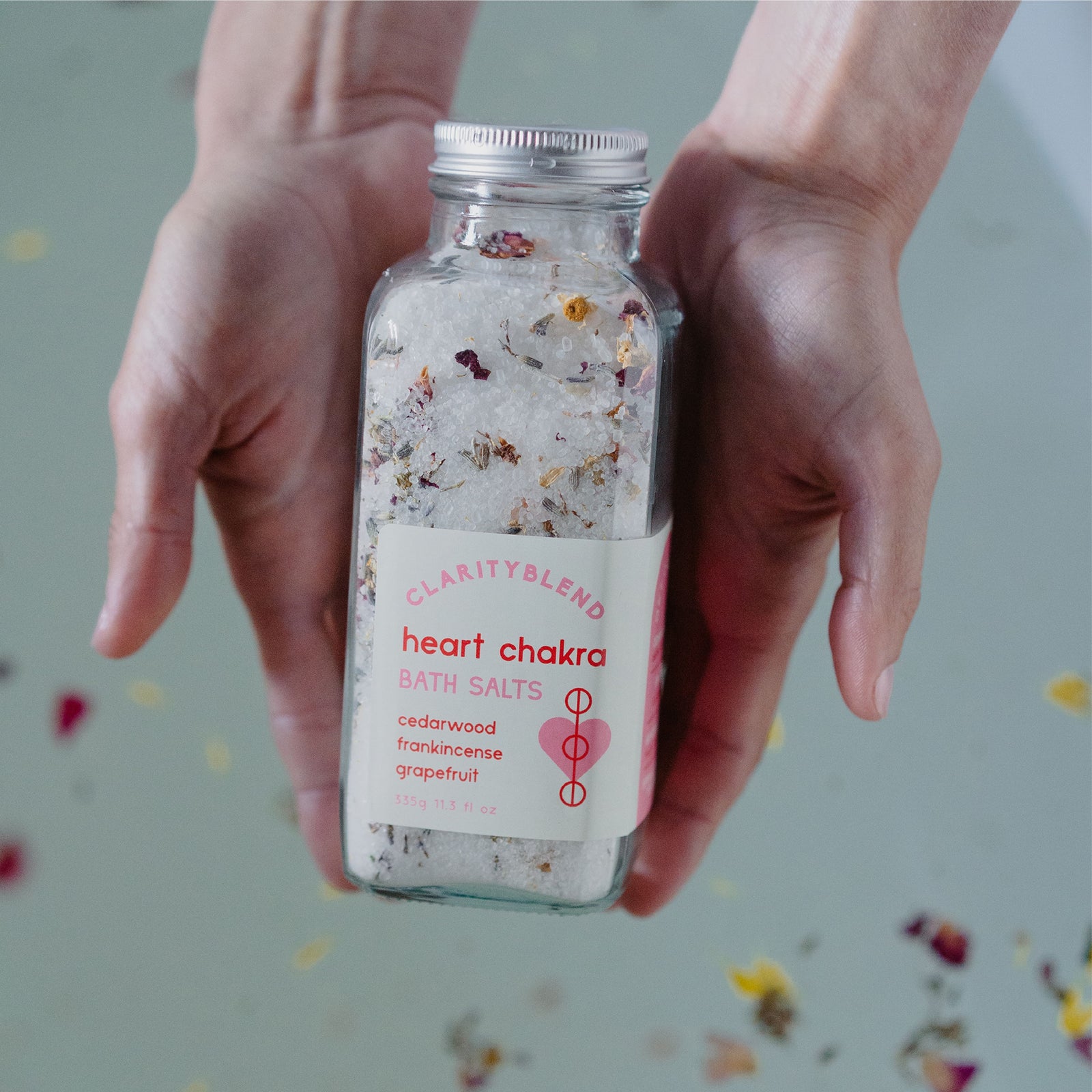 Clarity Blend Heart Chakra Bath Salts 335g