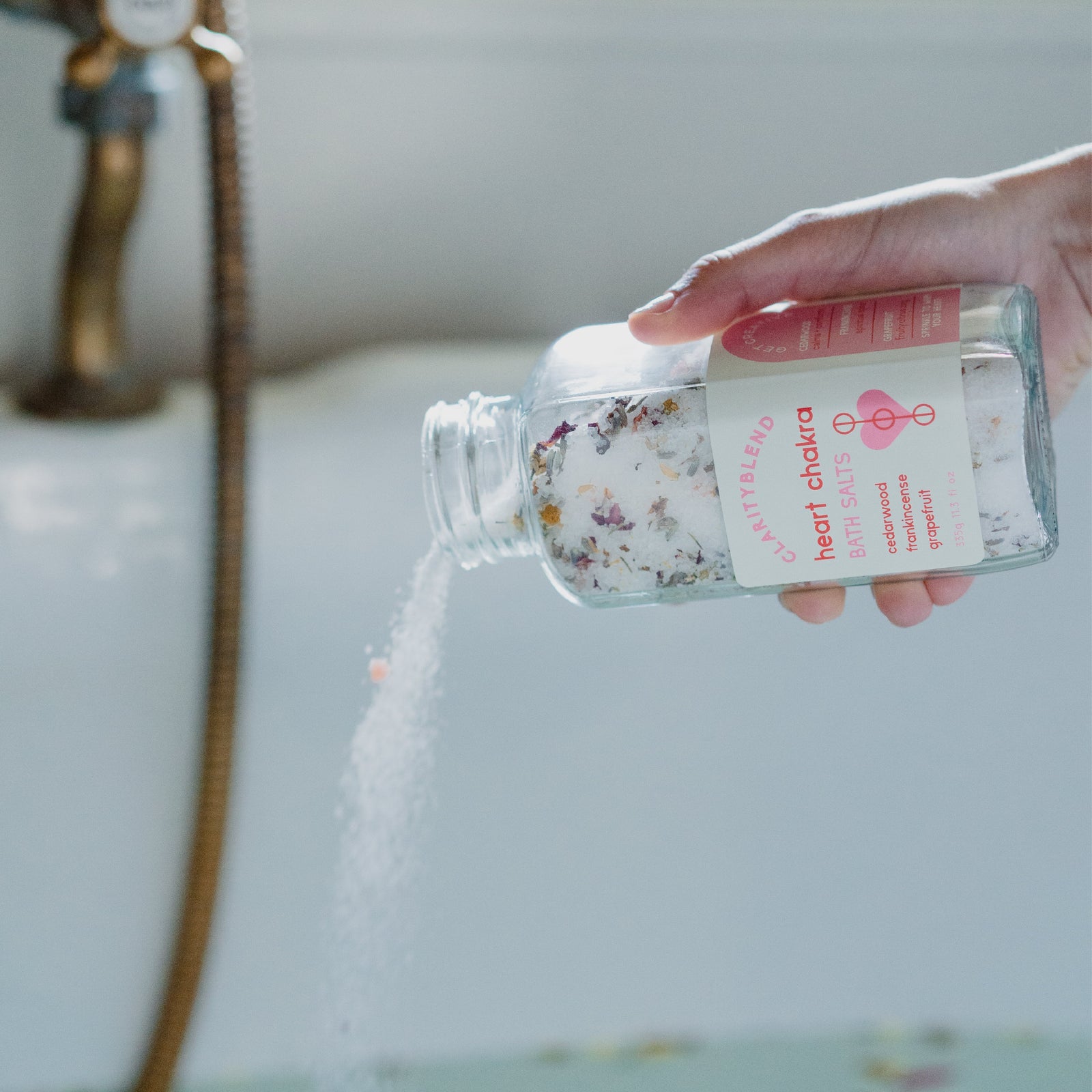 Clarity Blend Heart Chakra Bath Salts 335g