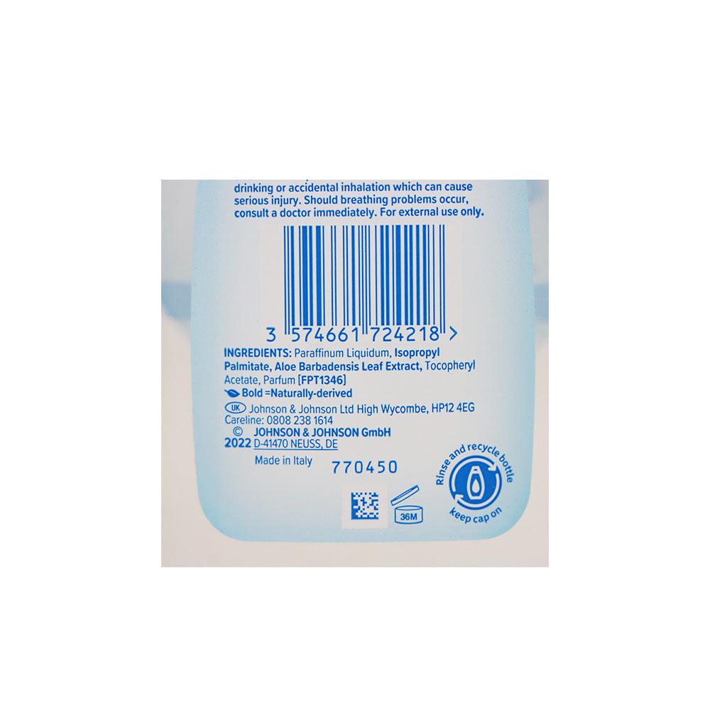 Johnson's Baby 強生嬰兒 嬰兒潤膚油 500毫升