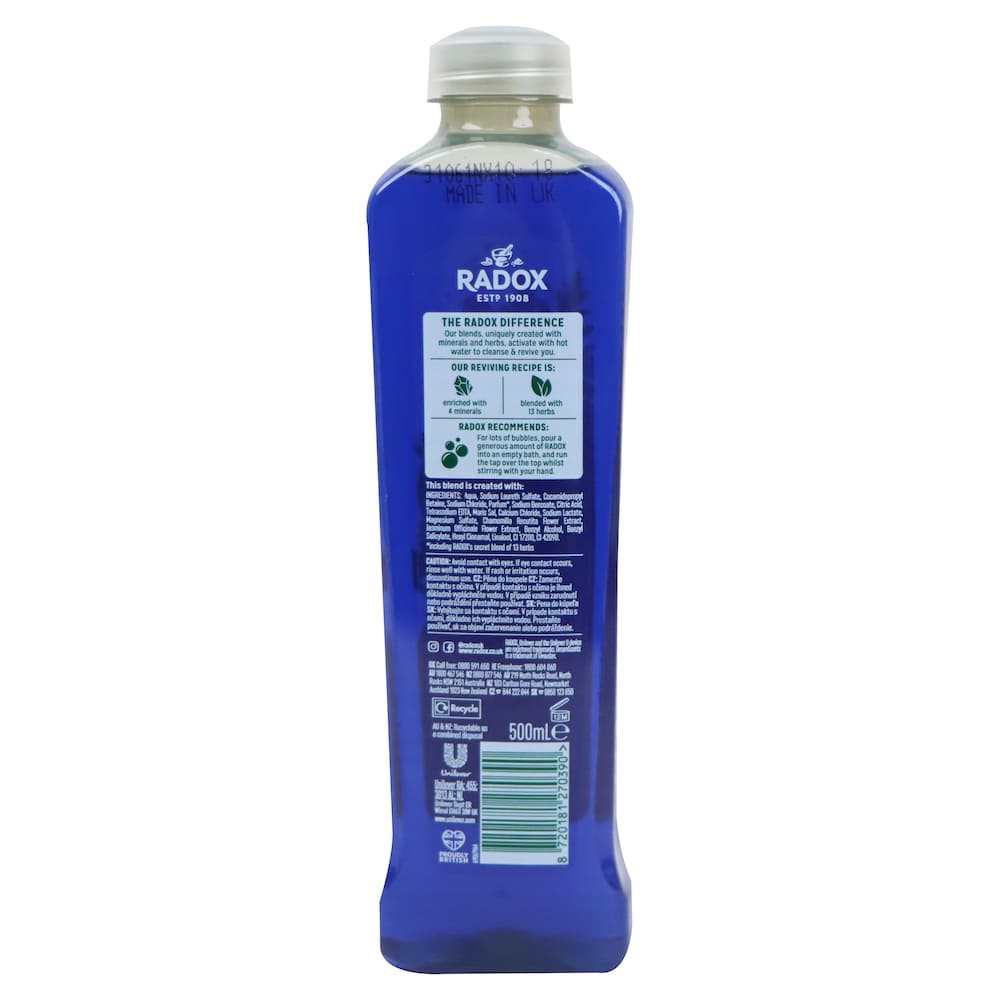 Radox 芳療安睡沐浴露 500毫升