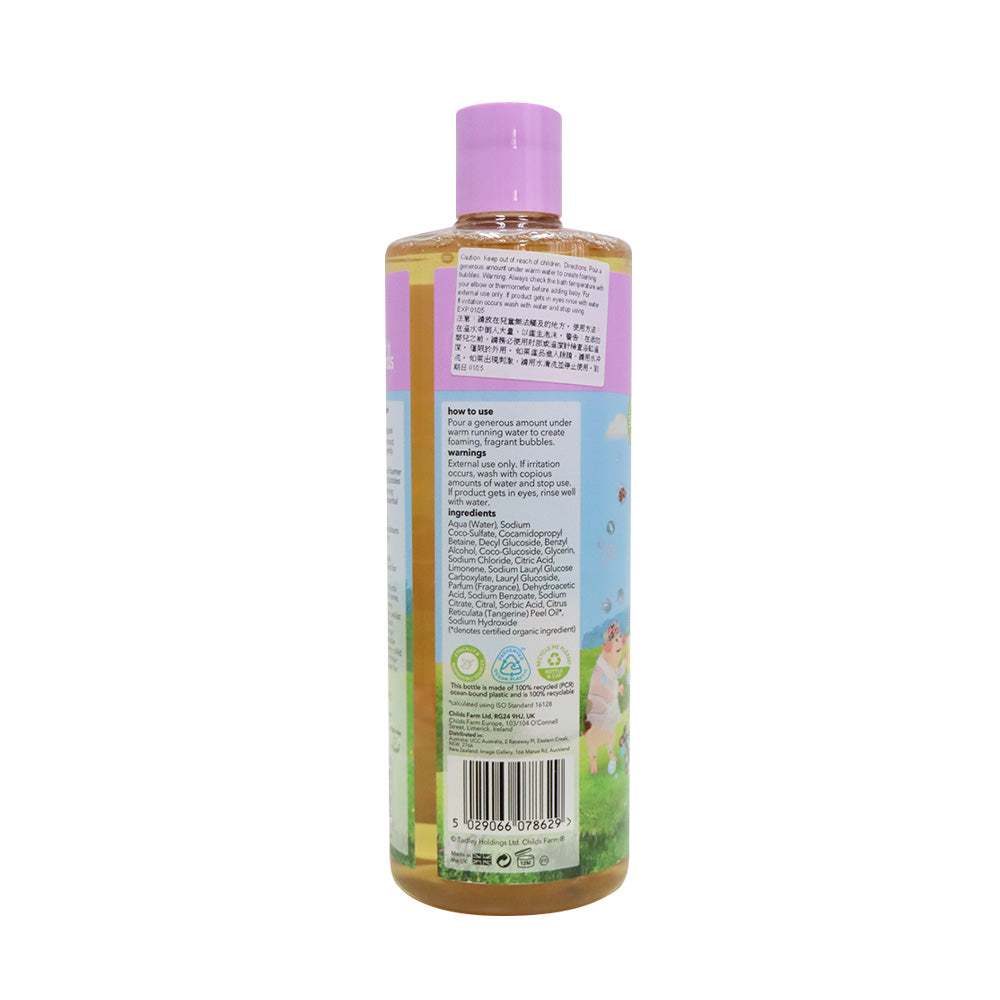 Childs Farm Bubble Bath Organic Tangerine 500ml