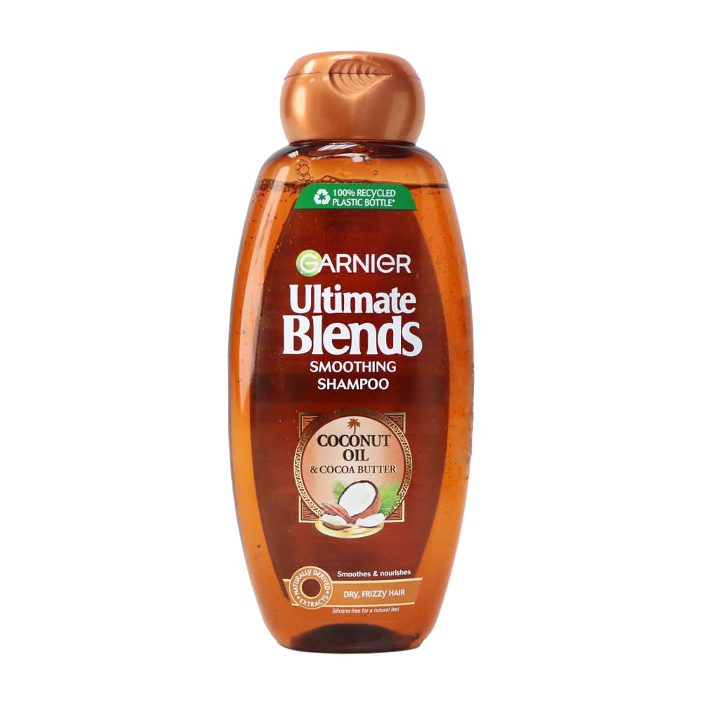 Garnier Ultimate Blend 椰子油無矽純素洗髮乳 360毫升 (針對毛糙受損髮質)