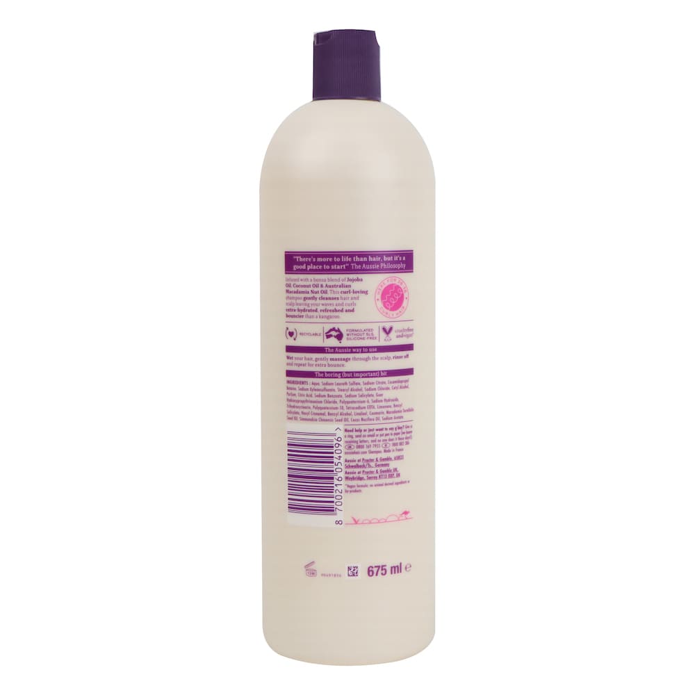Aussie Bouncy Curls Hydrating Shampoo 675ml