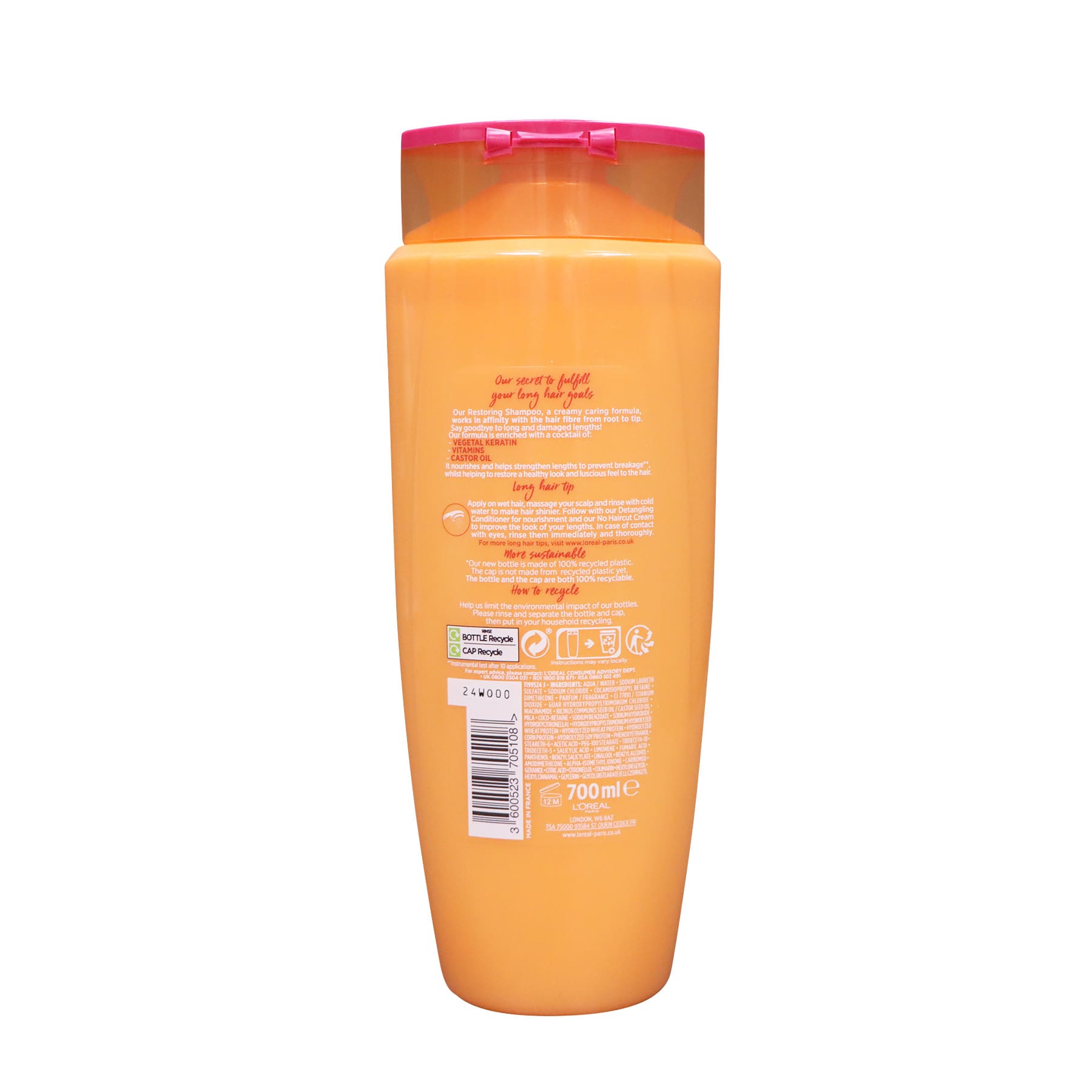 L'Oréal Paris Elvive Dream Lengths Restoring Shampoo 700ml