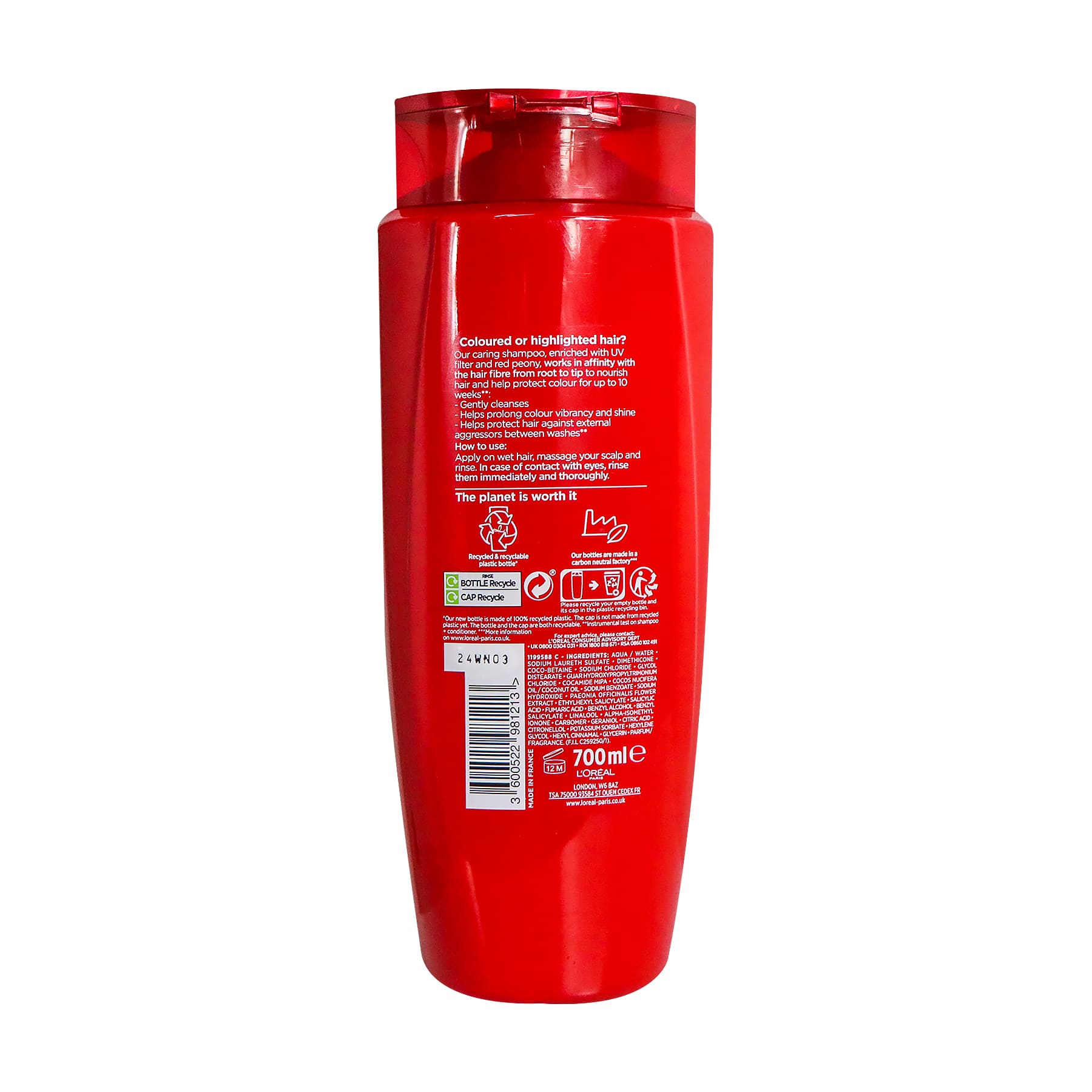 L'Oréal Paris Elvive Colour Protecting Shampoo 700ml