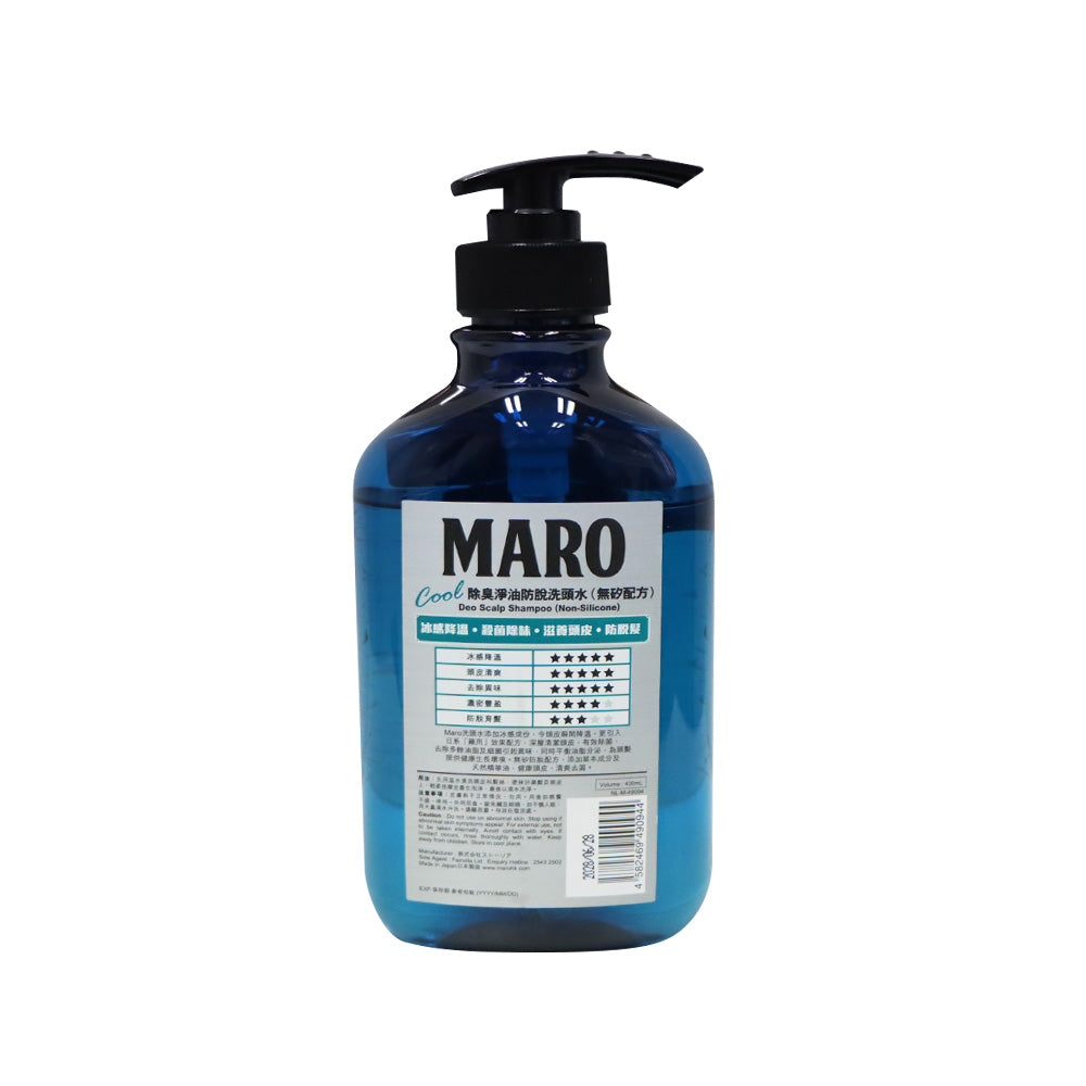 MARO COOL Deo Scalp Medicated Shampoo 480ml