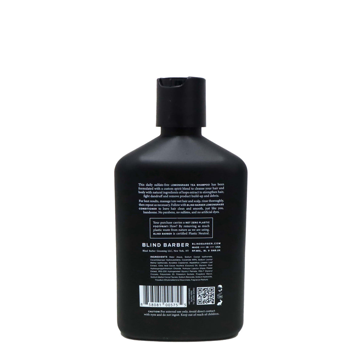 Blind Barber 檸檬草茶二合一洗髮沐浴露 350毫升