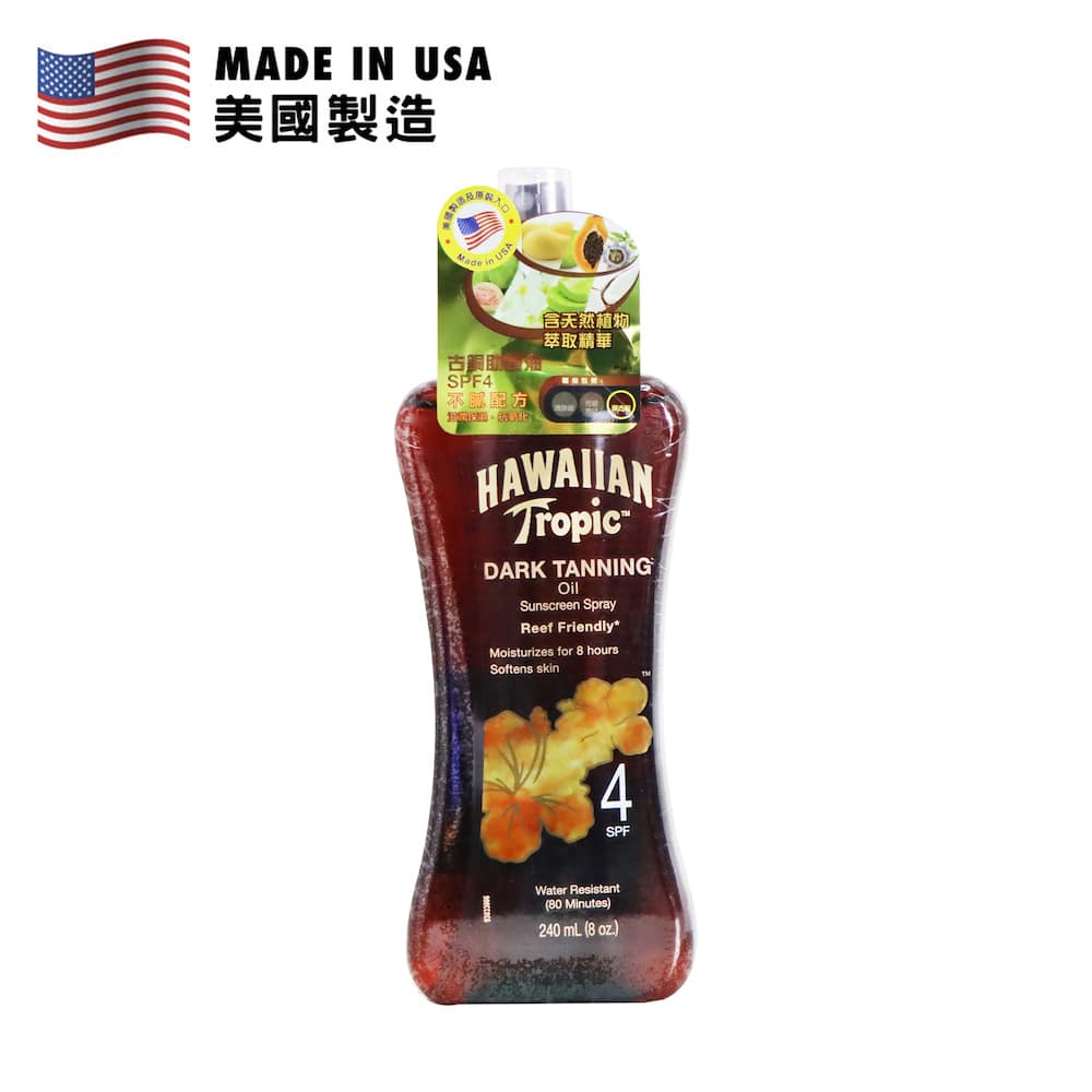 Hawaiian Tropic 古銅助曬油SPF4 240毫升