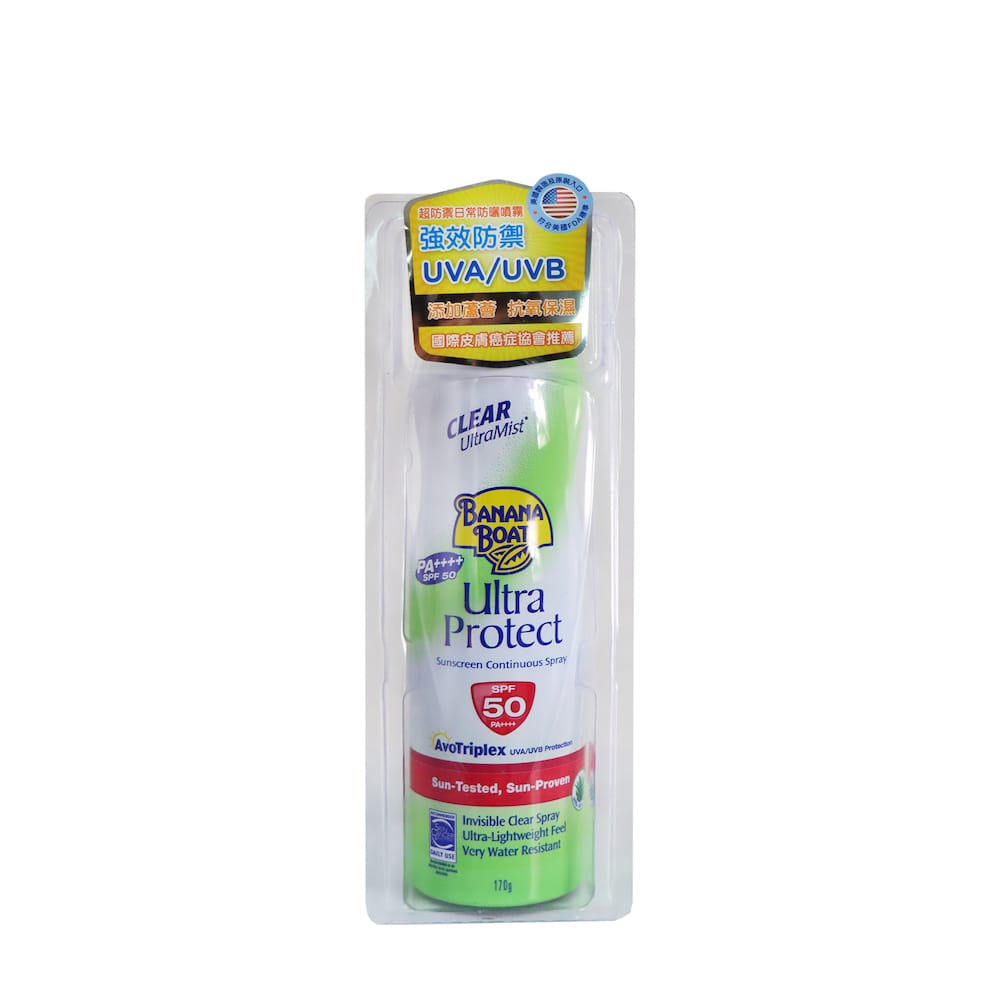 Banana Boat Ultra Protect Sunscreen Spray SPF50 175ml