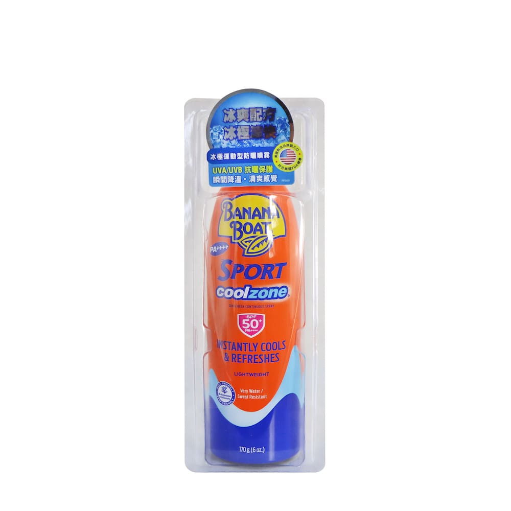 Banana Boat Sport Coolzone Spray SPF50 170g