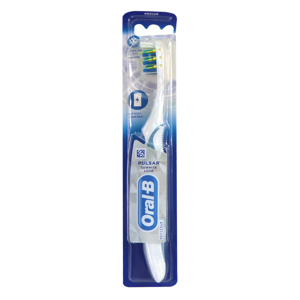 Oral-B Pulsar 3D White Luxe Toothbrush (Blue)