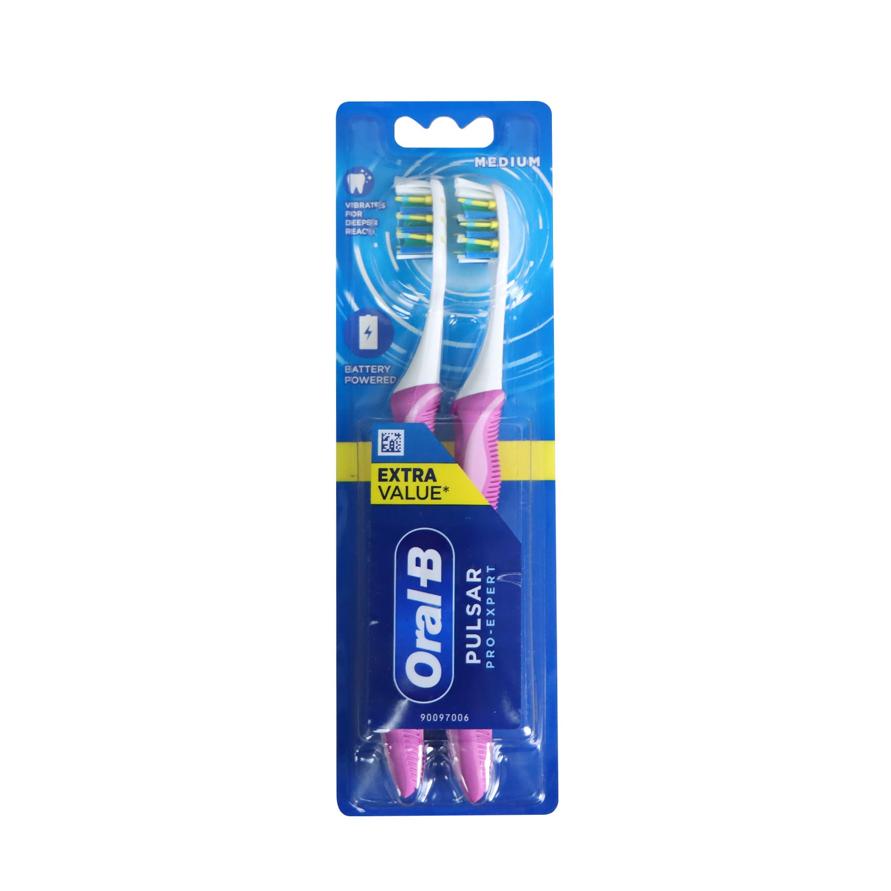 Oral-B Pulsar Pro-Expert Toothbrush (Purple x 2)