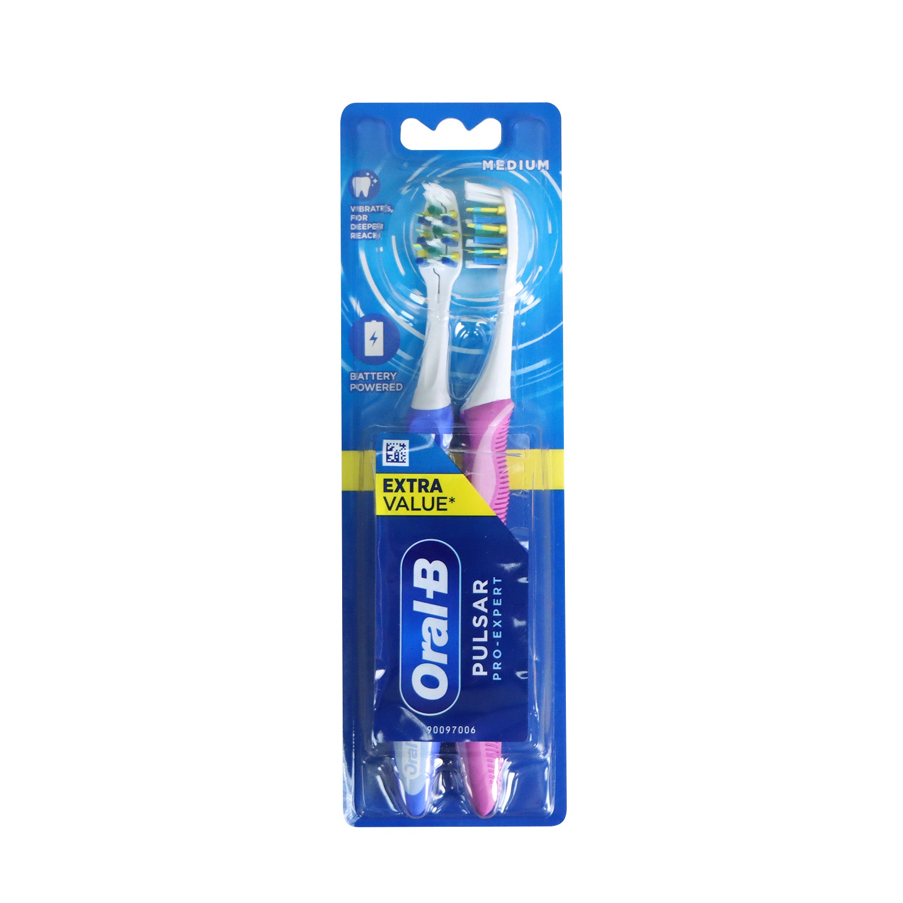 Oral-B Pulsar Pro-Expert Toothbrush (Blue & Purple)